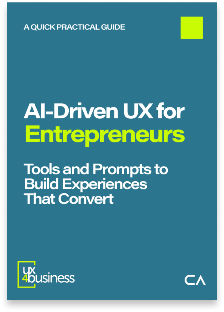 Book AI-Driven UX for Entrepreneurs